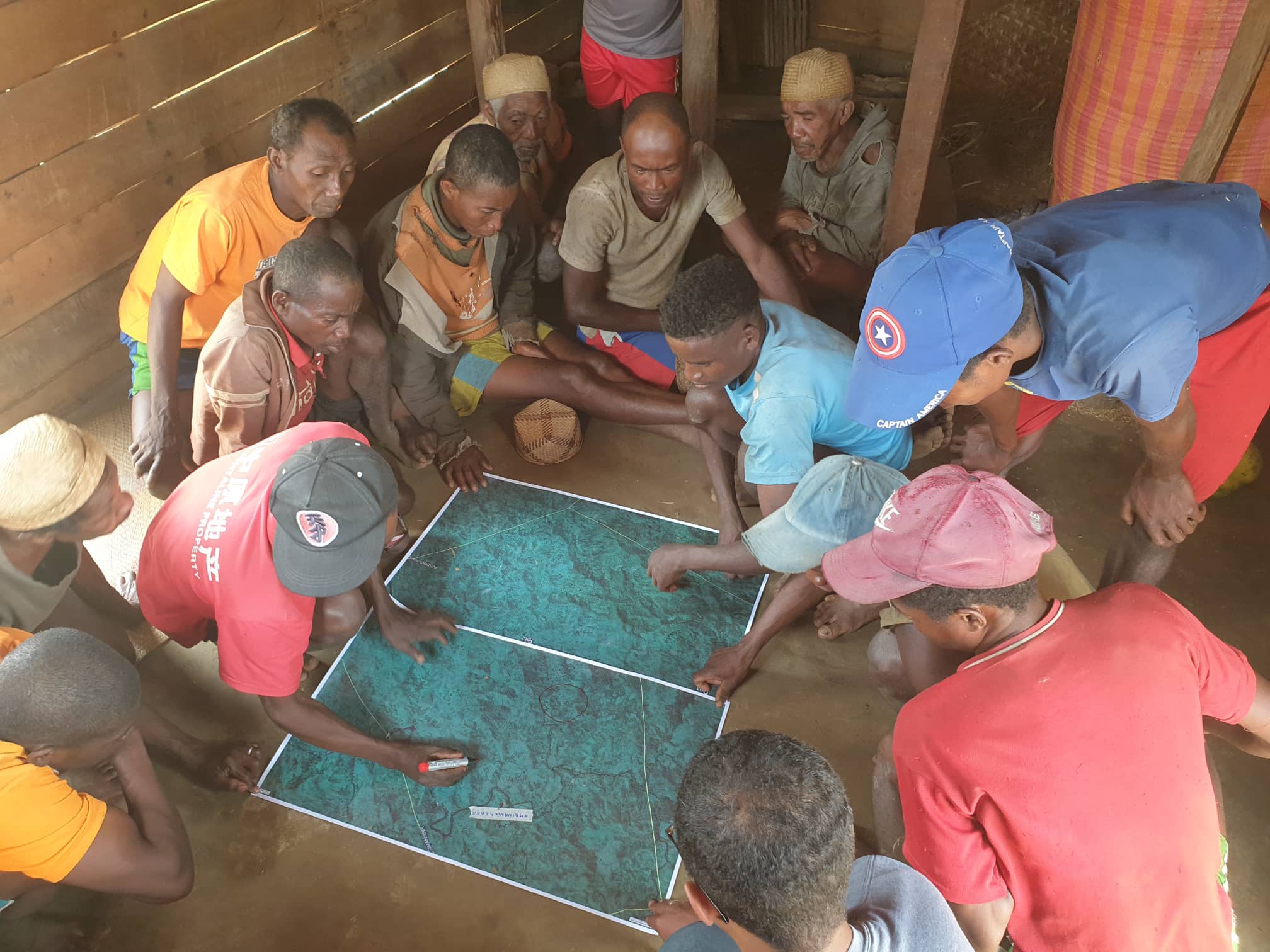 Atelier communautaire de cartographie participative à Vatomandry
